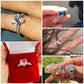 Huitan Luxuriöser Herzförmiger Verlobungsring 💍✨