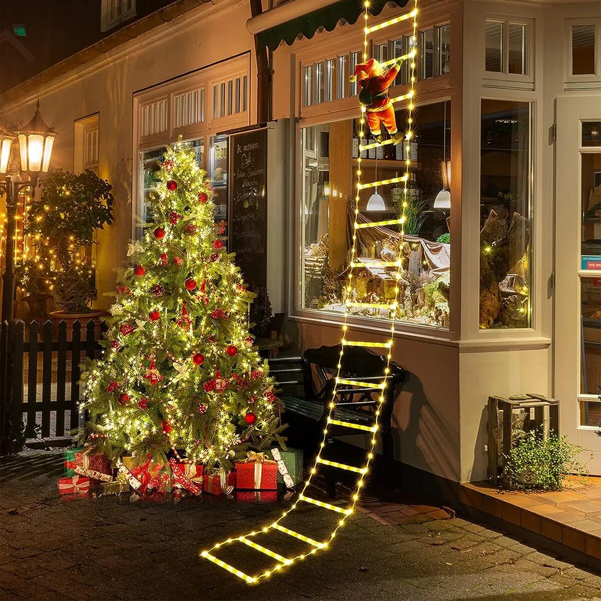 Weihnachtsmann Leiter